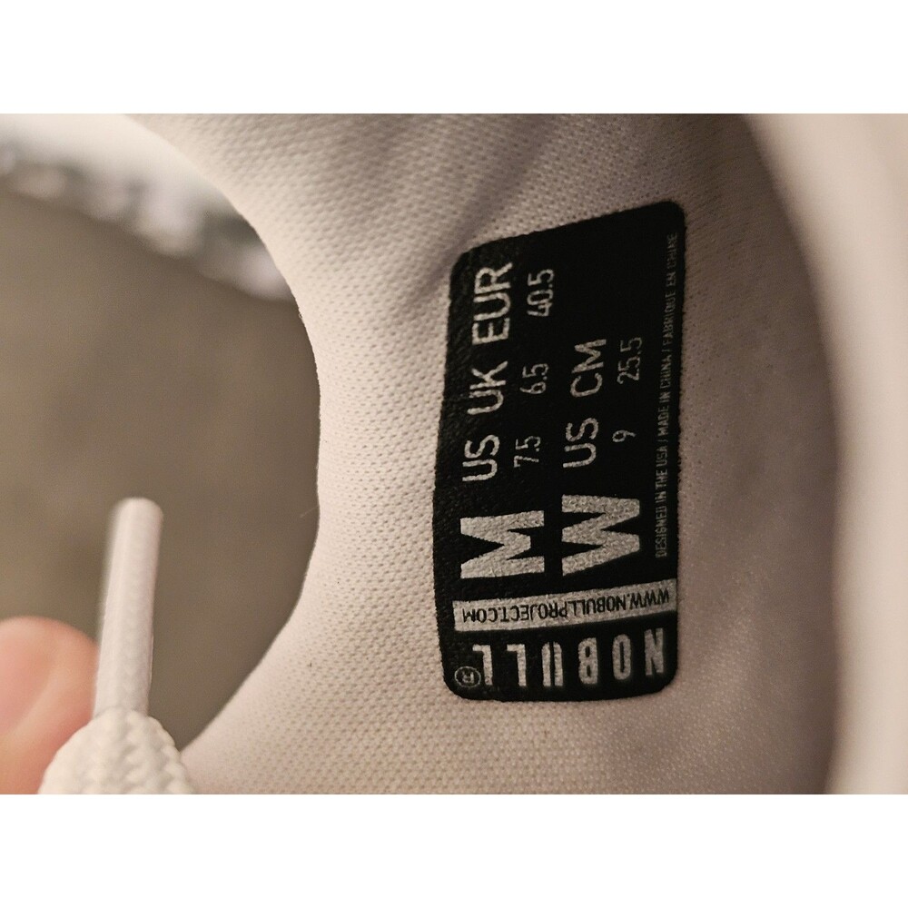NOBULL Womens White Camo Knit Trainer Crossfit Gym Shoes Size 9 M / W 7.5 - Picture 8 of 11